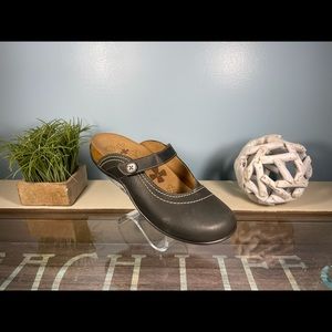 Dr Weil Aida Clog Black Size 9